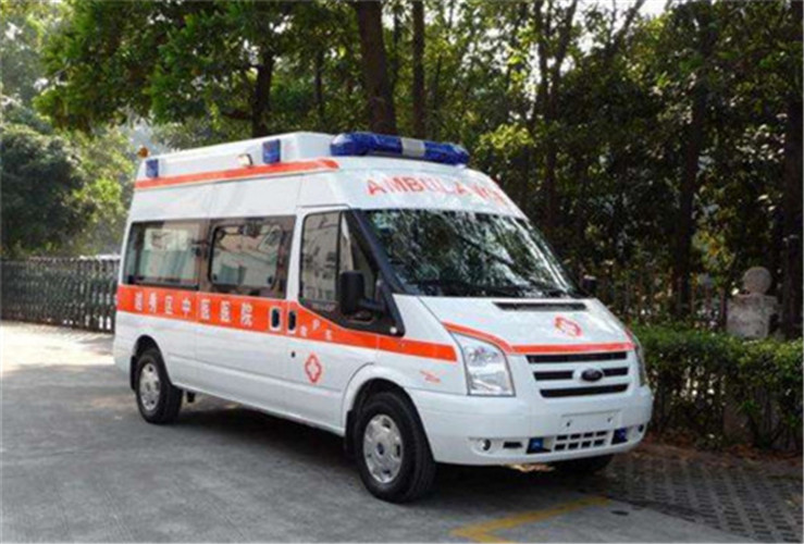 宁陕救护车出租服务案例8