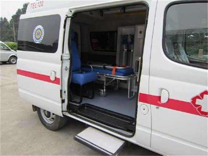 宁陕救护车出租服务案例7